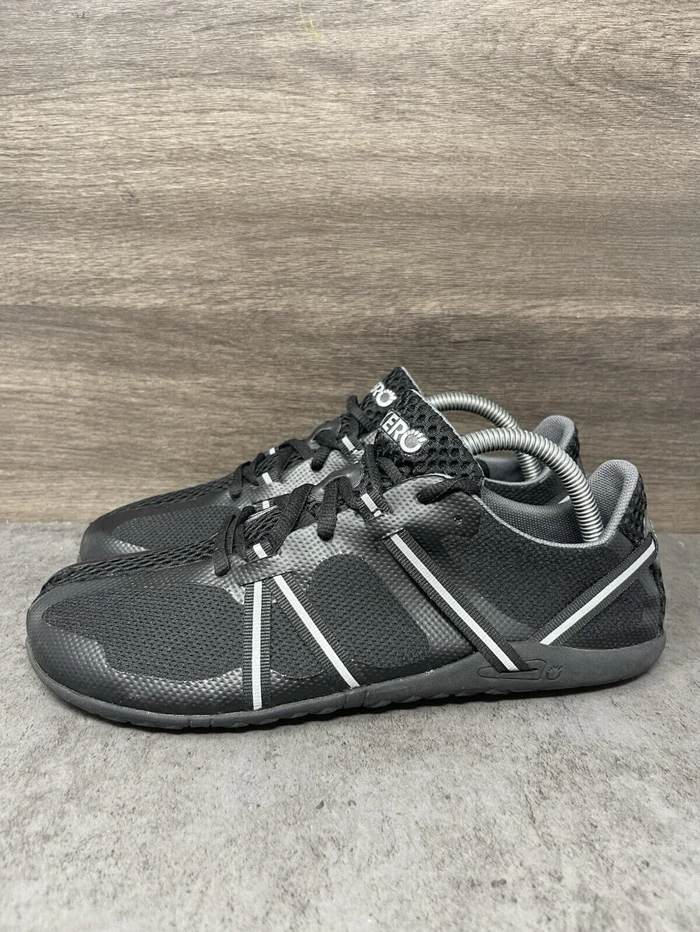 Xero Shoes Speed Force Womens Size 10 Black Barefoot Minimalist Running Training